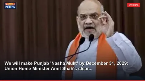 We will make Punjab 'Nasha Mukt' by December 31, 2029: Union Home Minister Amit Shah's clear...