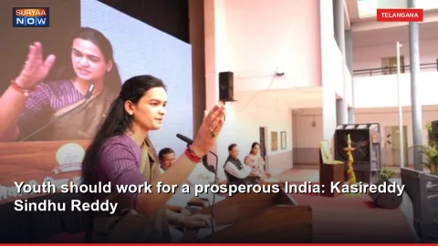 Youth should work for a prosperous India: Kasireddy Sindhu Reddy