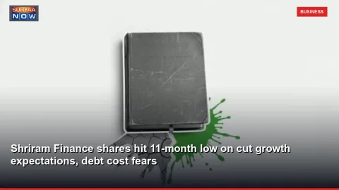 Shriram Finance shares hit 11-month low on cut growth expectations, debt cost fears