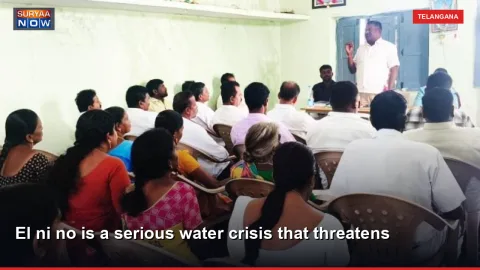 El ni no is a serious water crisis that threatens