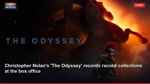 Christopher Nolan's 'The Odyssey' records record collections at the box office