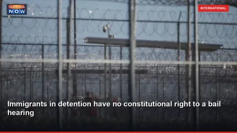 Immigrants in detention have no constitutional right to a bail hearing