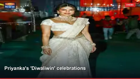 Priyanka's 'Diwaliwin' celebrations