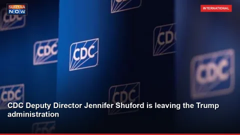 CDC Deputy Director Jennifer Shuford is leaving the Trump administration