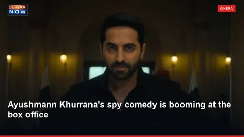 Ayushmann Khurrana's spy comedy is booming at the box office