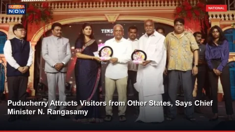 Puducherry Attracts Visitors from Other States, Says Chief Minister N. Rangasamy