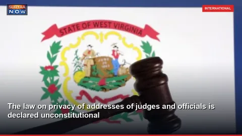 The law on privacy of addresses of judges and officials is declared unconstitutional