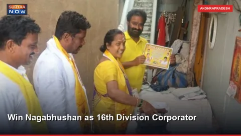 Win Nagabhushan as 16th Division Corporator