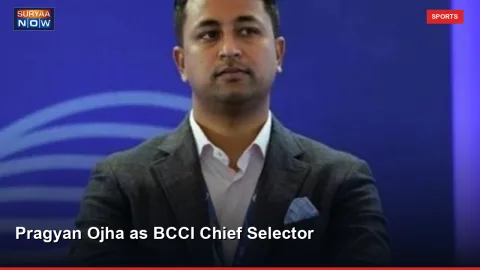 Pragyan Ojha as BCCI Chief Selector