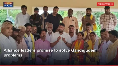 Alliance leaders promise to solve Gandigudem problems