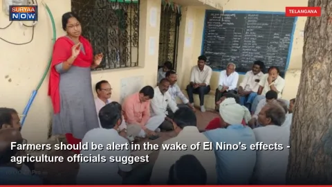 Farmers should be alert in the wake of El Nino's effects - agriculture officials suggest