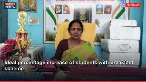 Ideal percentage increase of students with breakfast scheme