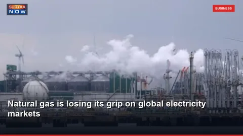 Natural gas is losing its grip on global electricity markets