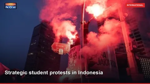 Strategic student protests in Indonesia