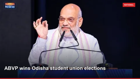 ABVP wins Odisha student union elections