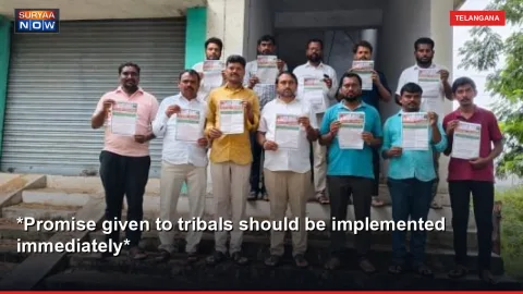 *Promise given to tribals should be implemented immediately*