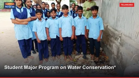 Student Major Program on Water Conservation*