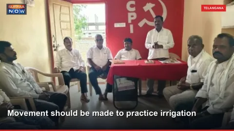 Movement should be made to practice irrigation