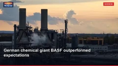 German chemical giant BASF outperformed expectations