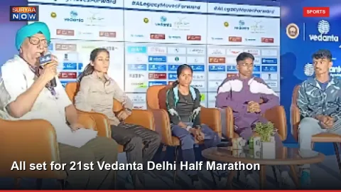 All set for 21st Vedanta Delhi Half Marathon