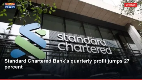 Standard Chartered Bank's quarterly profit jumps 27 percent