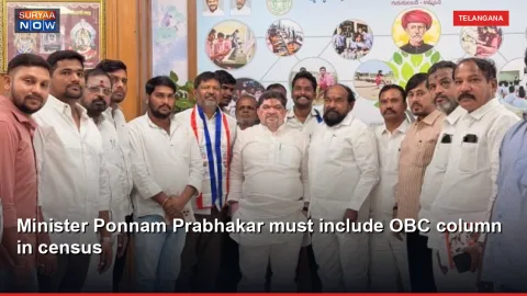Minister Ponnam Prabhakar must include OBC column in census