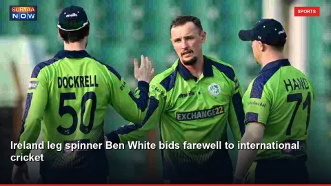 Ireland leg spinner Ben White bids farewell to international cricket