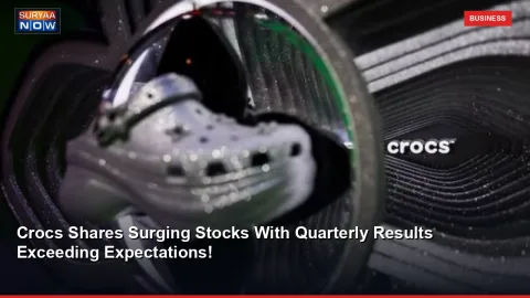 Crocs Shares Surging Stocks With Quarterly Results Exceeding Expectations!