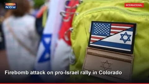 Firebomb attack on pro-Israel rally in Colorado