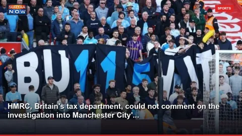 HMRC, Britain's tax department, could not comment on the investigation into Manchester City'...