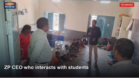 ZP CEO who interacts with students