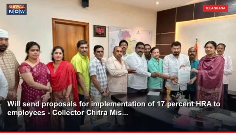Will send proposals for implementation of 17 percent HRA to employees - Collector Chitra Mis...